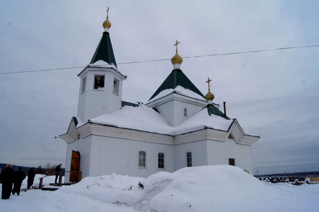 Храм всех святых Усть Илимск